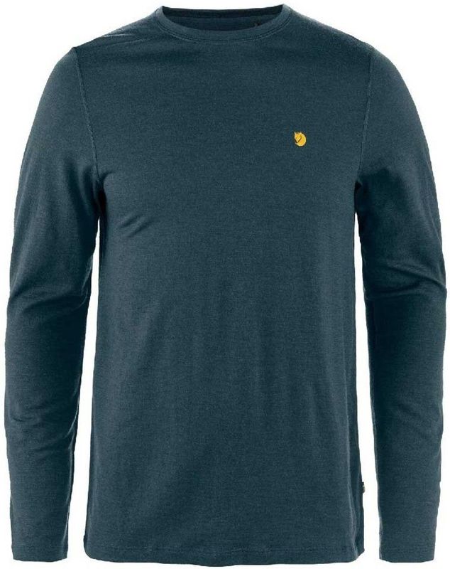 Fjällräven - Bergtagen Merino 190 - Lange Mouwen Basislaag - Blauw - M