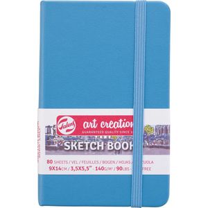 Schetsboek tac 9x14 140g lichtblauw | Krimp a 1 stuk | 5 stuks