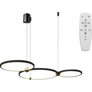 Zal Moderne Led Ring Hanglamp Met Afstandsbediening