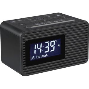 DAB+ Wekkerradio met Grote Tijdweergave en USB Oplaadfunctie