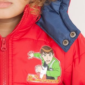 Ben 10 Winterjas Rood-Maat 104