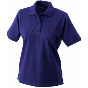 James and Nicholson Vrouwen/dames Klassieke Polo (Aubergine)