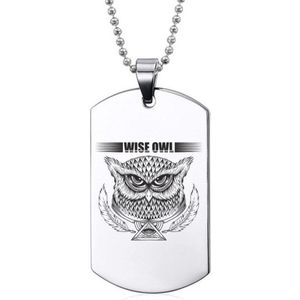 Ketting RVS - Wise Owl