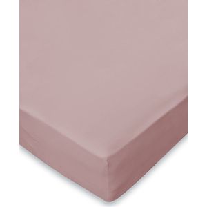 Eleganzzz Hoeslaken Jersey Stretch 35cm Hoekhoogte - Light Pink - Hoeslaken 180x210/220cm - 200x200cm - Lits Jumeaux - 100% Katoen - Hoeslakens