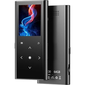 Equivera MP3 Speler Bluetooth - MP3 Speler - MP3 Speler met Bluetooth - MP3 Speler Bluetooth met FM Radio