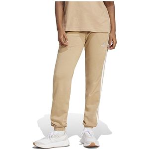 Adidas - Essentials 3 Stripes - Sportbroek - Beige - French Terry