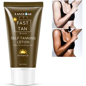 BeautyFit® - Zelfbruiner Gezicht/Lichaam Creme - Self tanning 50 ml - Snel Bruin Zonder Zon