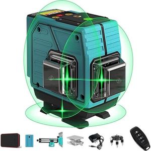 Equivera Laserwaterpassen - Kruislijnlaser - laserwaterpas zelfnivellerende - lijnlaser