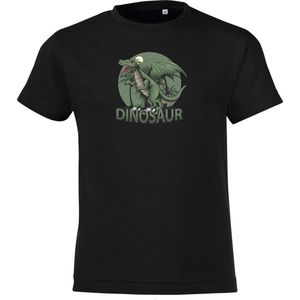 Klere-Zooi - Dino met Vleugels (Kids) - T-Shirt - 164 (14/15 jaar)