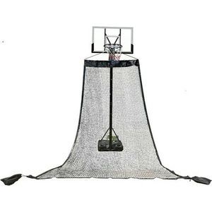 Pegasi Basketbal Return Net - Unvierseel - Lichtgewicht - Zwart