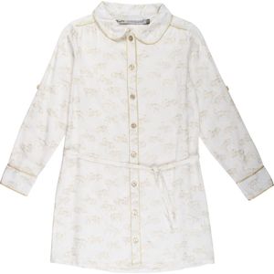 Rumbl Royal - Hemdjurk - Offwhite/goud - Tijgers - Maat 128