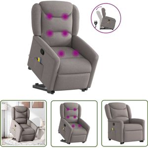 vidaXL Sleutelset - Dynamische Sleutel - Sta-op-massagestoel verstelbaar stof taupe - Gereedschap - Mechanica - Drapers Tools