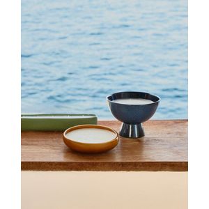 Kave Home - Sapira keramiek kaars in bruin 6 x 34,5 cm