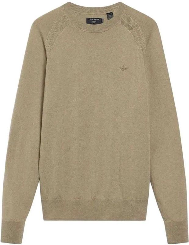 Dockers - Core - Trui - Merinowol - Ronde Hals - Lange Mouwen