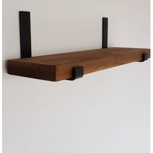 Wandplank - Steigerhout-Metalen-plankdragers