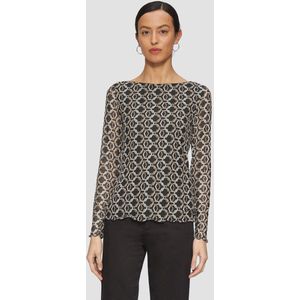 s.Oliver - T-Shirt - Slim Fit - Lange Mouwen