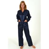 Norman - Sophie - Pyjama - Blauw - Satijn