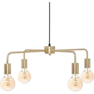 KELI Metalen hanglamp 4 koppen - E27 - 40 W - ˜69 cm - Goud