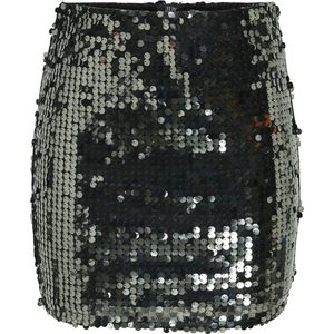 JDY - JDYTROJA - Kokerrok - Dames - Mini-lengte - Pailletten detail