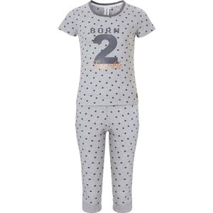 Rebelle Meisjes Born 2 Sparkle Pyjama Grijs