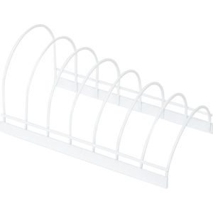 Compactor - Snijplanken en Dekselhouder - Wit - 7 Vakken van Metaal