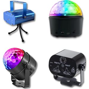 Discolamp Partybox - Discobal - Laser - Partyverlichting