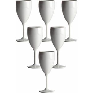 band Afwijken Af en toe Wijnglas van plastic 200ml - online kopen | Lage prijs | beslist.nl
