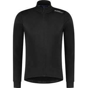 Rogelli Core Fietsshirt - Lange Mouwen - Heren - Zwart - Maat 4XL
