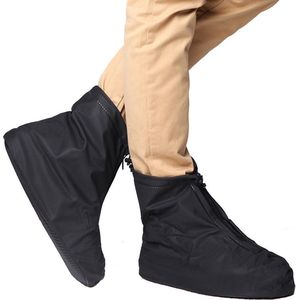 Overschoenen Waterdicht - Zwart - Waterdicht - Antislip - Herbruikbare Schoenen Overtrekken-Waterdicht schoenen - Maat 39/40