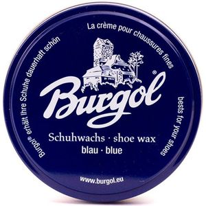 Burgol Shoe Wax - Schoenwax voor hoogglans en bescherming - 100ml - (045) Blauw