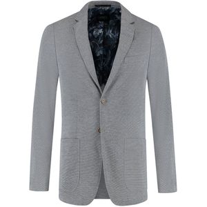 overhemd strijkvrij - Polyblend - Grijs - Maat 52/XL