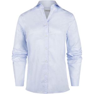 Steppin' Out Blouse Bibi poplin Sky Blue - Maat S - Heren