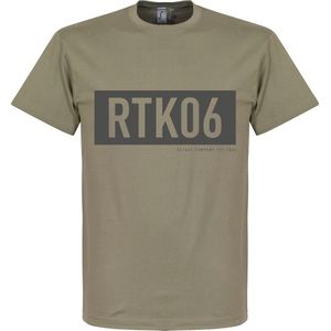 Retake RTK06 Bar T-Shirt - Khaki - XL