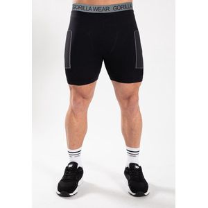 Gorilla Wear Norton Short Tights - Zwart - 2XL