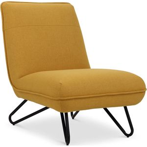 Lanterfant® Loungestoel Jeroen - Relaxstoel - Fauteuil - Oker