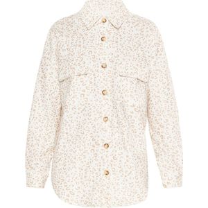 Usha Tussenjas  bruin / wit