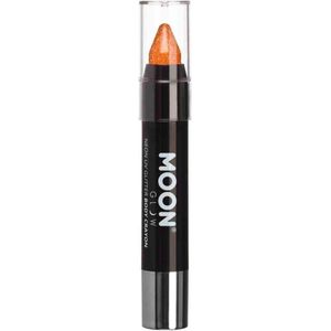 Moon Creations - Moon Glow - Neon UV Glitter Schmink Stift - Oranje