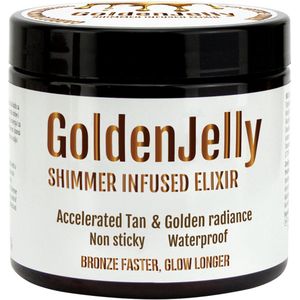 Versnelde bruiningsgel met glitter (200ml)