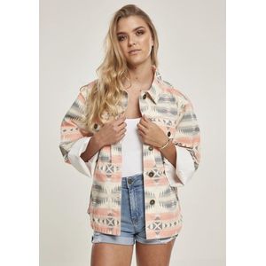 Urban Classics - Inka Oversized Shirt Jacket - XS - Multicolours