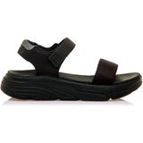 Mustangvoor vrouwen. 60816 Tsunami sandalen zwart (36), Stof, 3 tot 5 cm, Klittenband, Casual