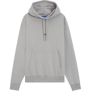 HUGO - Nalonso - Hoodie - Blauw - Regular Fit - Met Capuchon