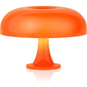 Mushroom LED Tafellamp - Paddestoel - 4 Lichtbronnen - 3 Modi - Nachtlampje - Oranje - voor Slaapkamer Woonkamer Kantoor Hotel
