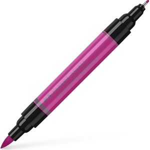 Faber-Castell tekenstift - Pitt Artist Pen - duo marker - 125 purper middel - FC-162125