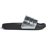 Badslippers - Core Black/Silver Metallic - Synthetisch
