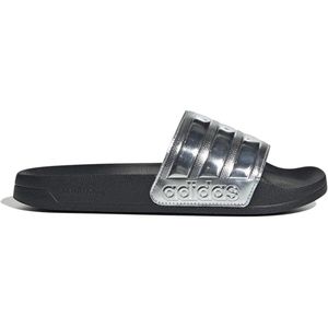 Badslippers - Core Black/Silver Metallic - Synthetisch