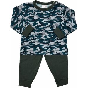 Beeren Bodywear Camouflage/Petrol Maat 62/68 Pyjama 24-423-200-P164-62/68