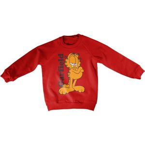 Garfield Kids Sweatshirt Kinder Red-4 Jahre