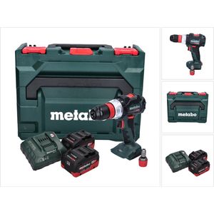 Metabo BS 18 LT BL Q accuboormachine 18 V 75 Nm borstelloos + 2x accu 8.0 Ah + lader + metaBOX