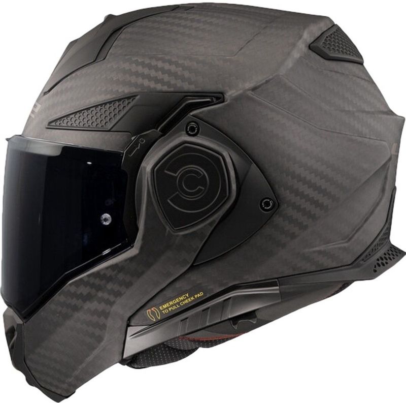 LS2 - FF901 Advant X - Systeemhelm - Mat Carbon