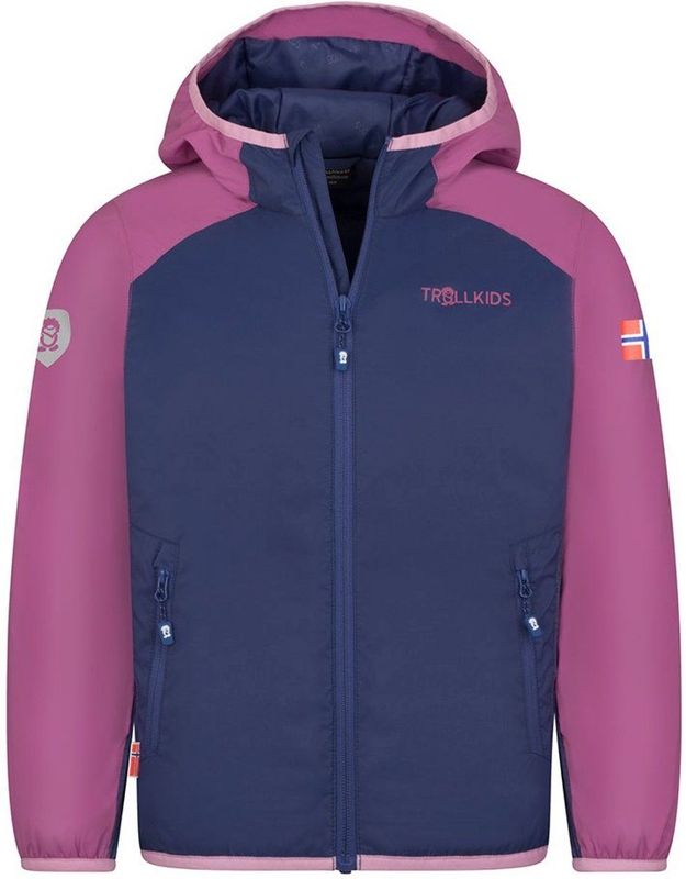 Trollkids - Halsafjord - Jas - Zwart - Gerecyclede Polyesterisolatie